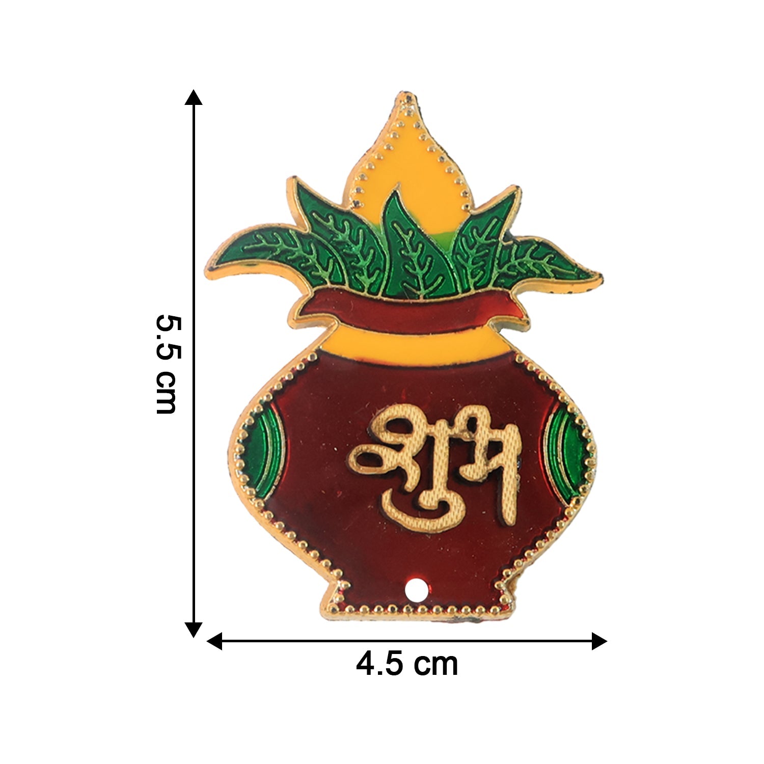 Shubh Labh Kalash Shaped Wall Hangings (2 Pc) Shubh Labh Kalash Shaped Wall Hangings (2 Pc)